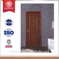 Dernière conception porte en bois porte en PVC porte principale design pour maison